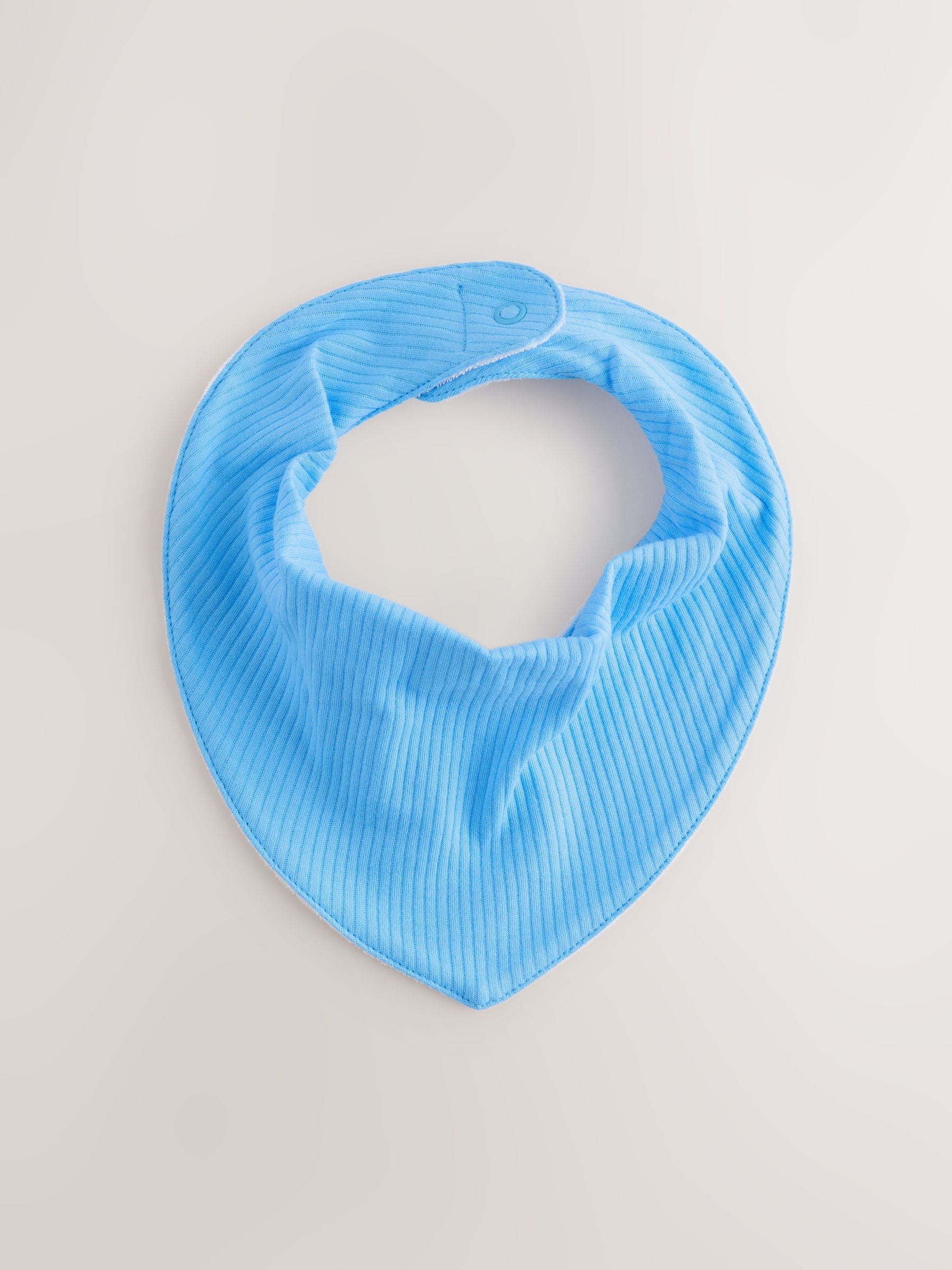 Baby dribble bibs 5 pack blue and green (British brand)