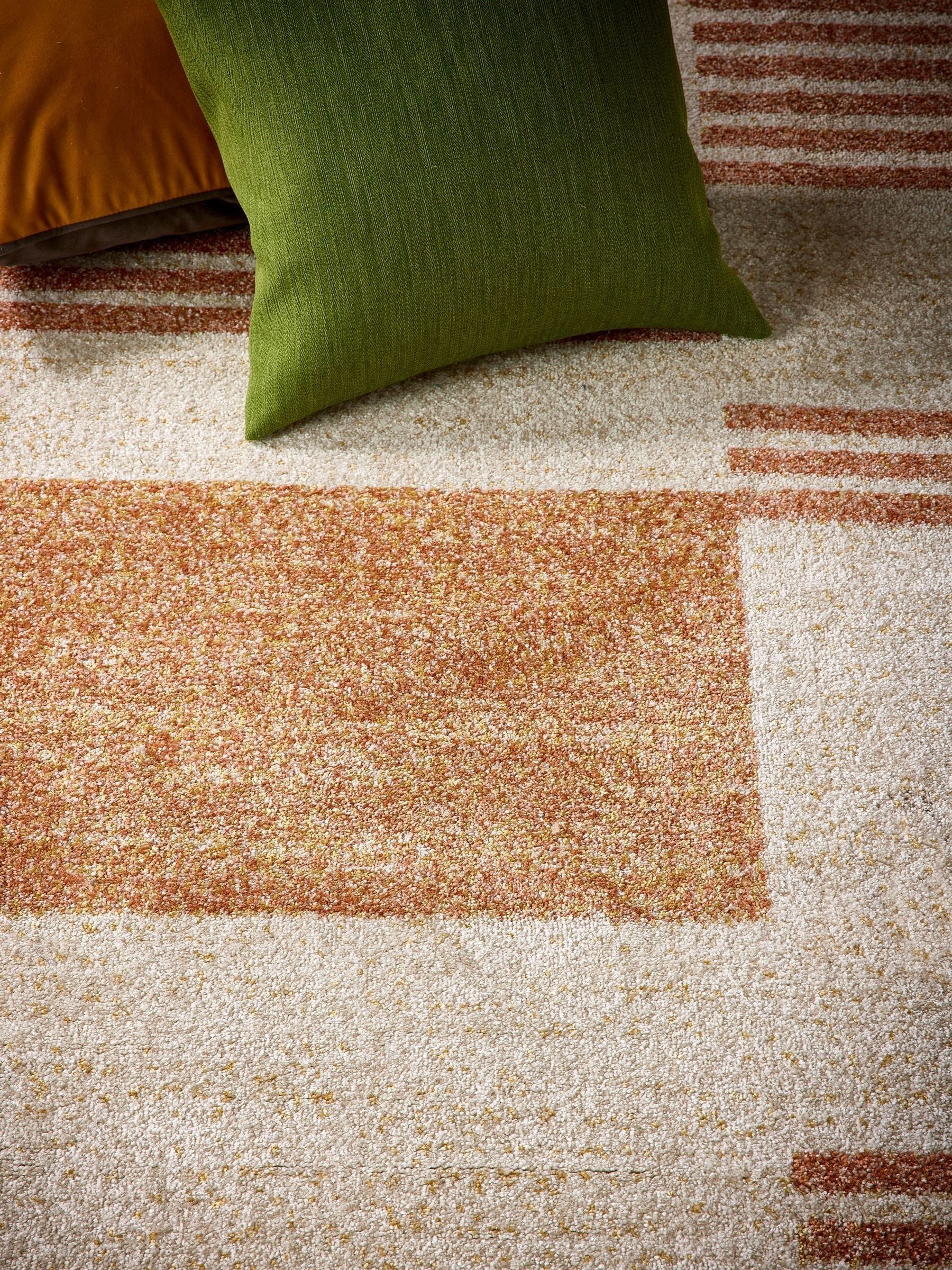 Origin Rugs Terracotta Nomad Block rug, UK version