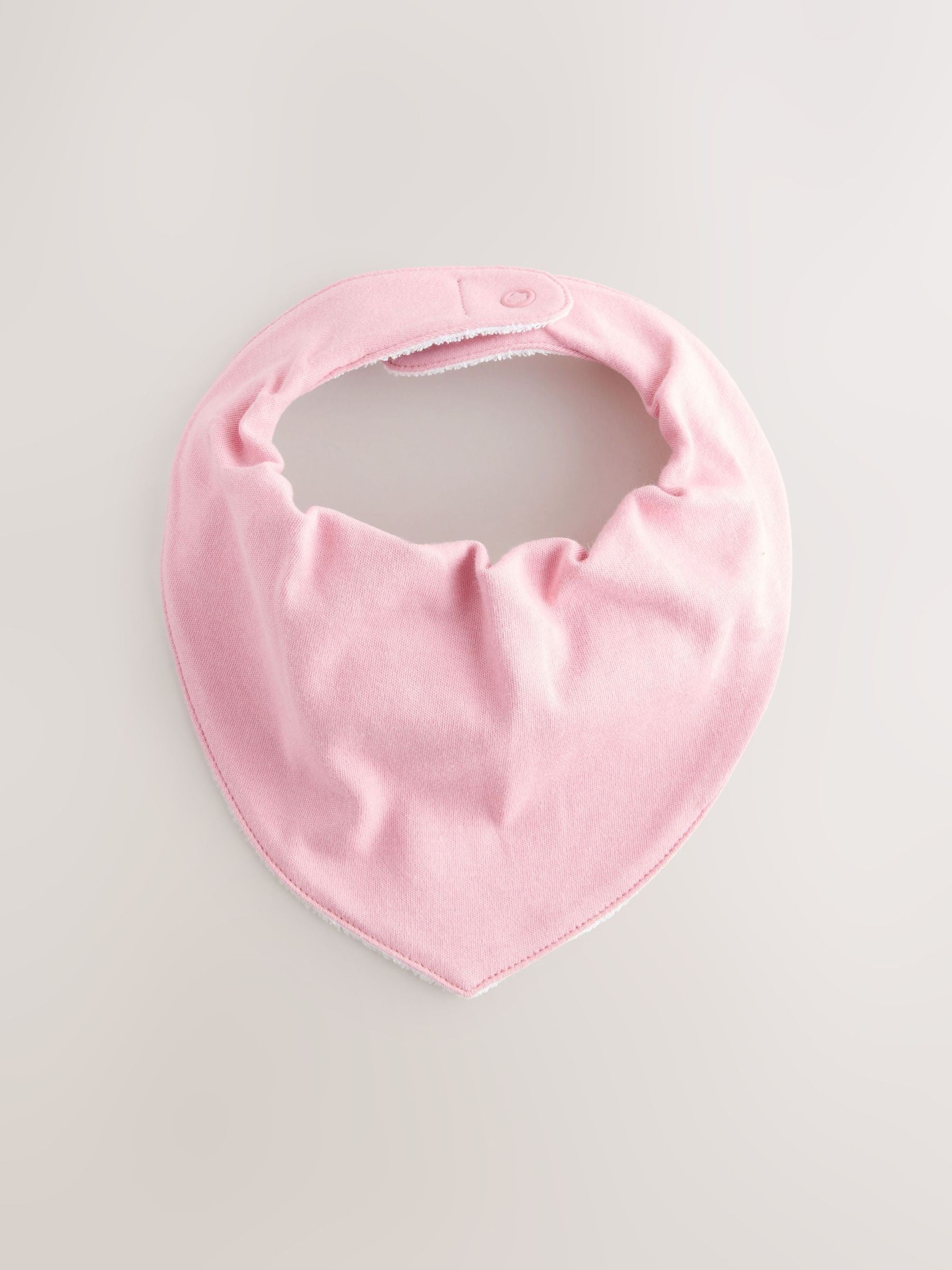 Pink baby dribble bibs 5 pack (British brand)