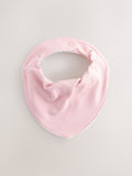 Pink baby dribble bibs 5 pack (British brand)