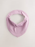 Pink baby dribble bibs 5 pack (British brand)