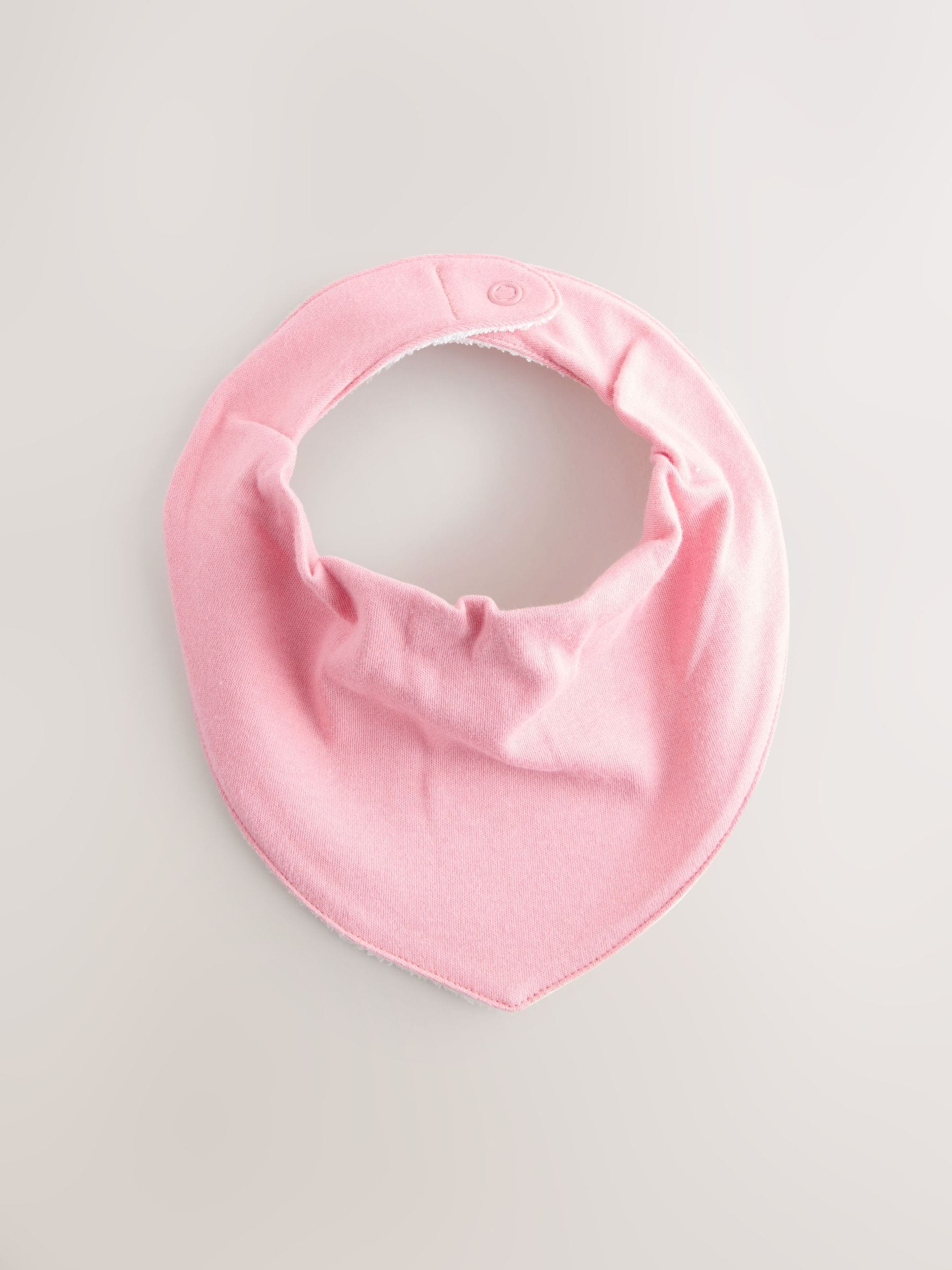 Pink baby dribble bibs 5 pack (British brand)