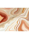 Origin Murals Cinnamon Marbled Ink mural sample A3 (British brand)