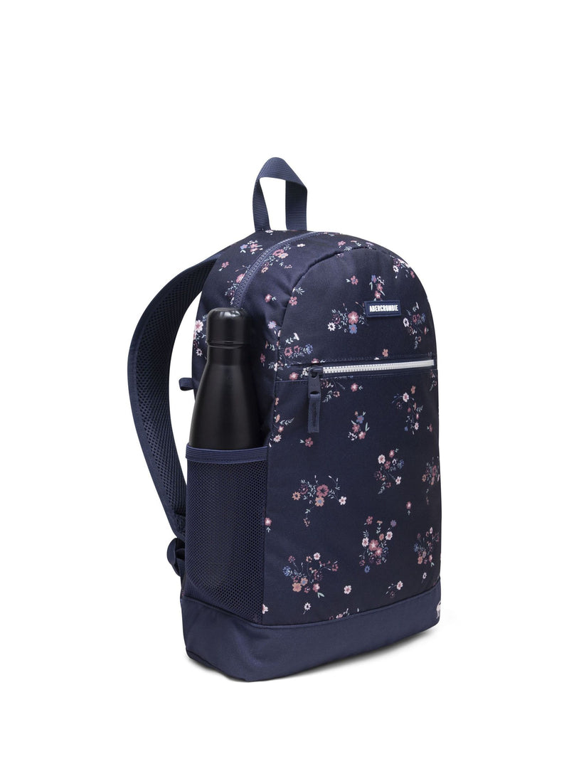 Abercrombie & Fitch navy floral backpack with pencil case (British brand)
