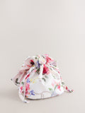 Ted Baker children's floral satin bow pouch bag - British product