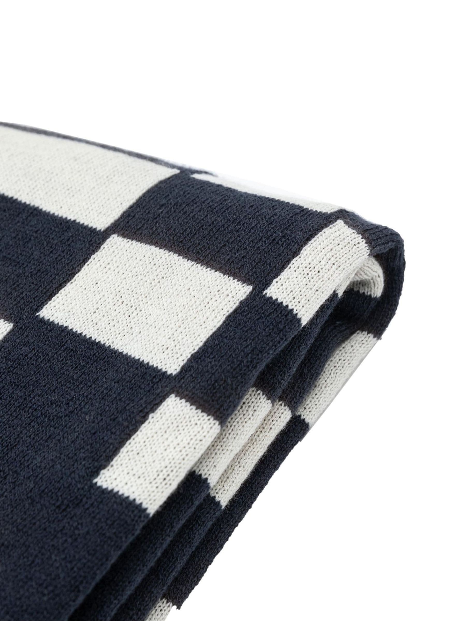 Gallery Home blue Solvi knitted throw, UK version