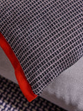 MADE.COM blue cady woven cushion 50cm - British product