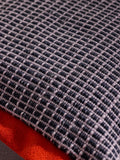 MADE.COM blue cady woven cushion 50cm - British product