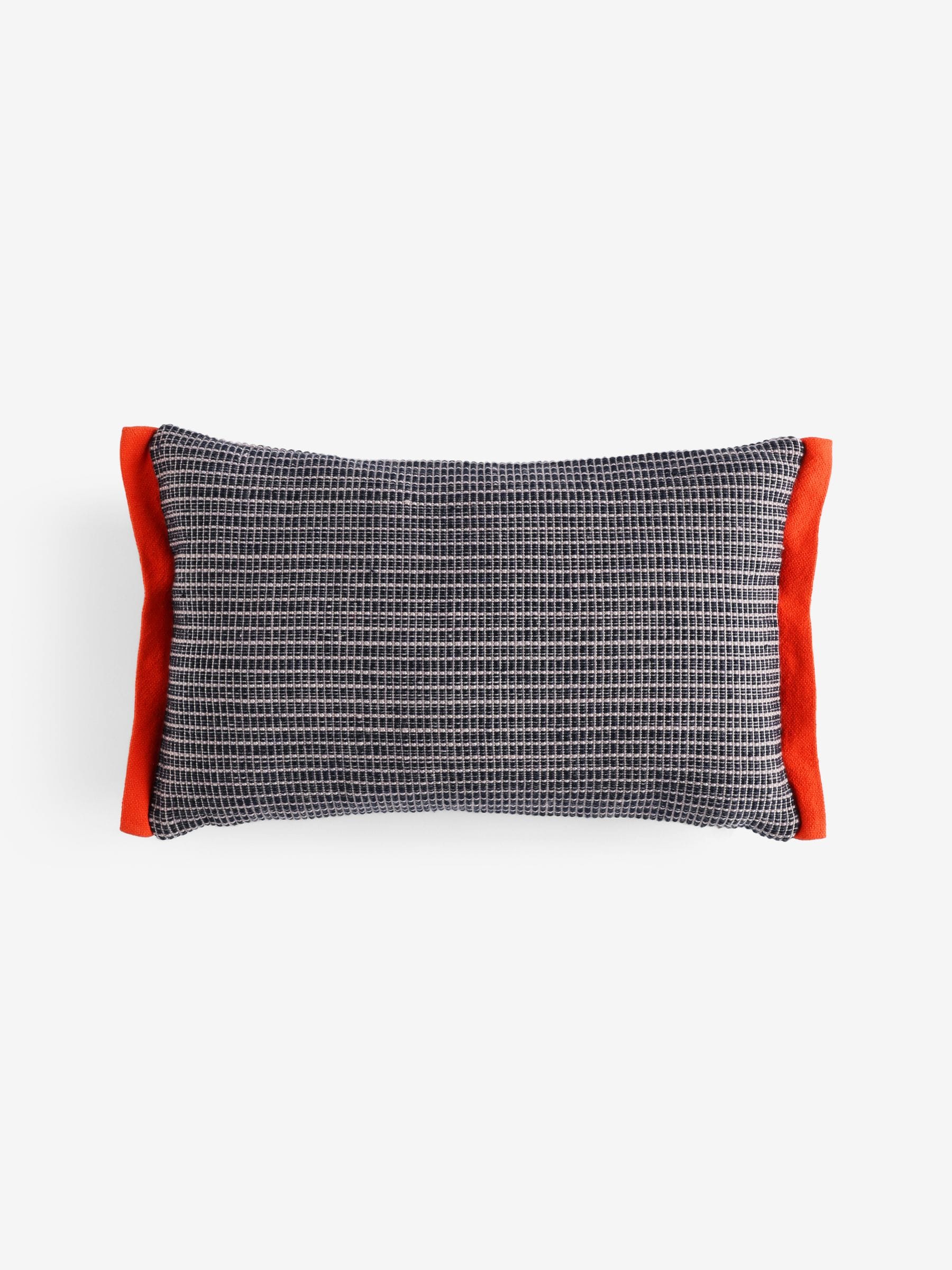 MADE.COM blue cady woven cushion 50cm - British product