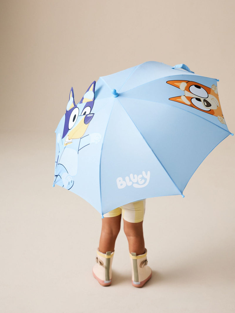 Bluey children's umbrella with 3D ears 59cm recycled polyester, UK version