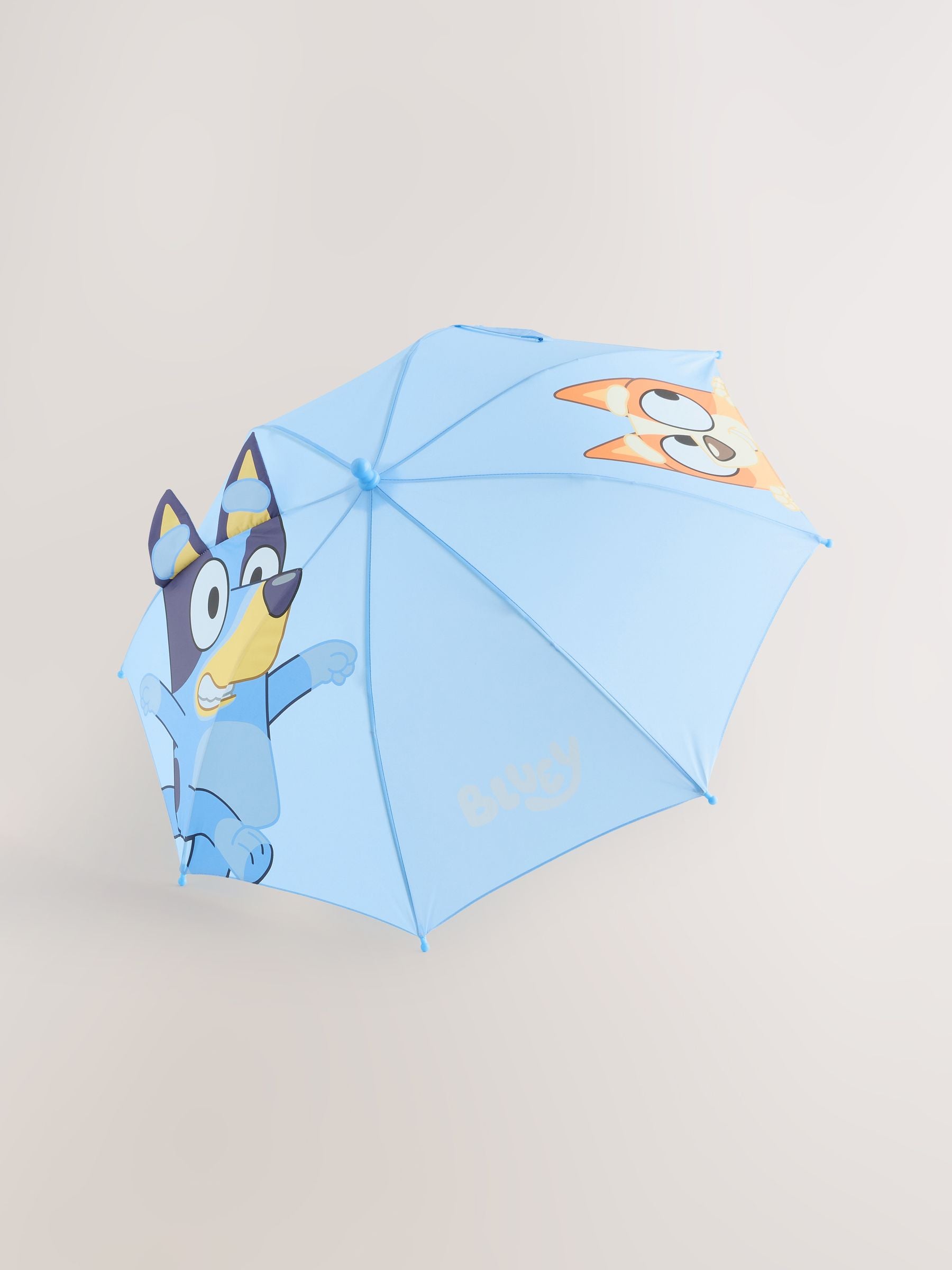Bluey children's umbrella with 3D ears 59cm recycled polyester, UK version