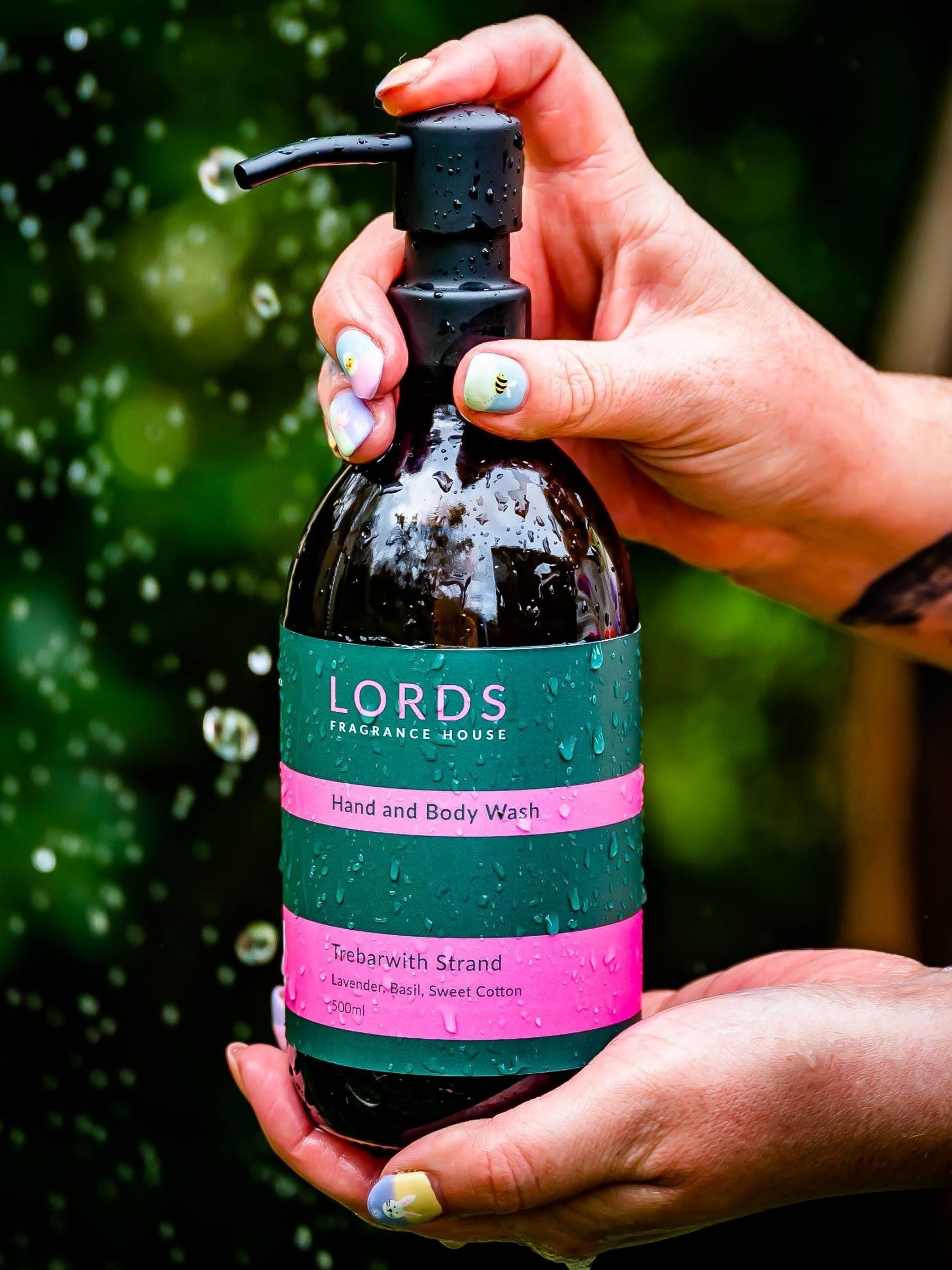 Lords Fragrance House Trebarwith Strand hand and body wash 500ml (British brand)