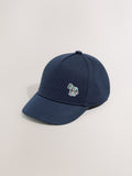 Paul Smith Junior blue baseball cap with zebra logo, UK version
