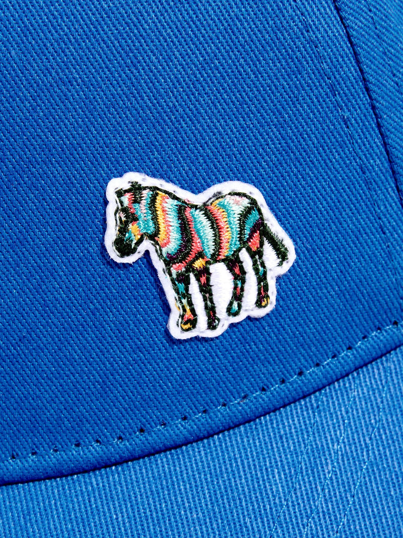 Paul Smith Junior blue baseball cap with zebra logo, UK version