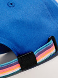 Paul Smith Junior blue baseball cap with zebra logo, UK version