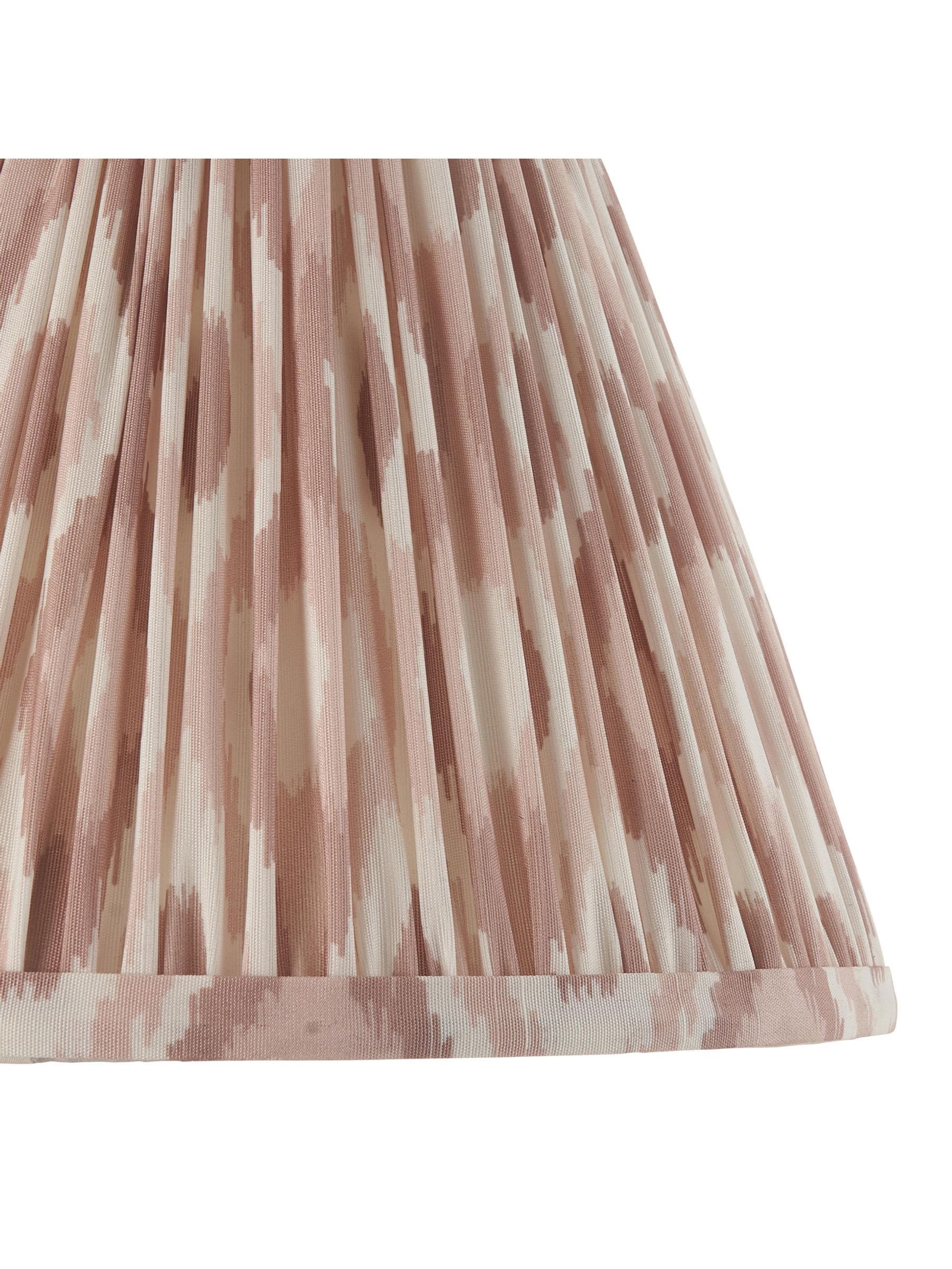 Gallery Home Ikat fabric lampshade 25cm (British brand)