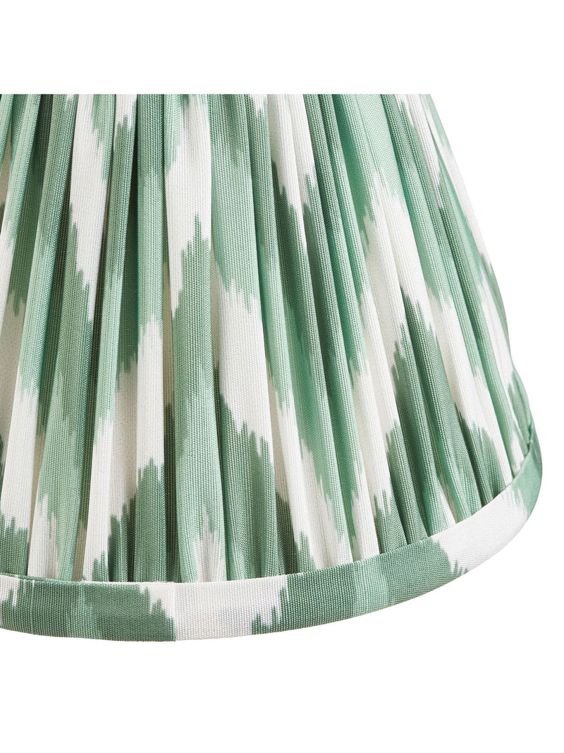Gallery Home lampshade Cotswold green zigzag 16cm (British brand)