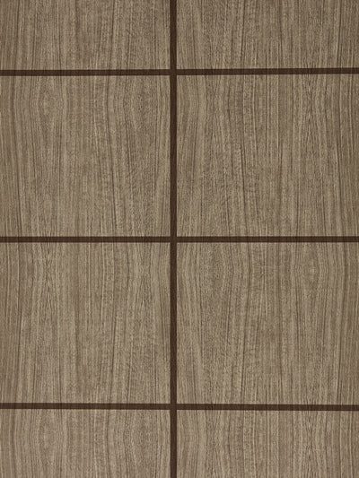 Next Harlequin Walnut Gloss Wood Blocks Kasuri Wallpaper - 100cm x 68cm Panel- Buy online at McGrocer