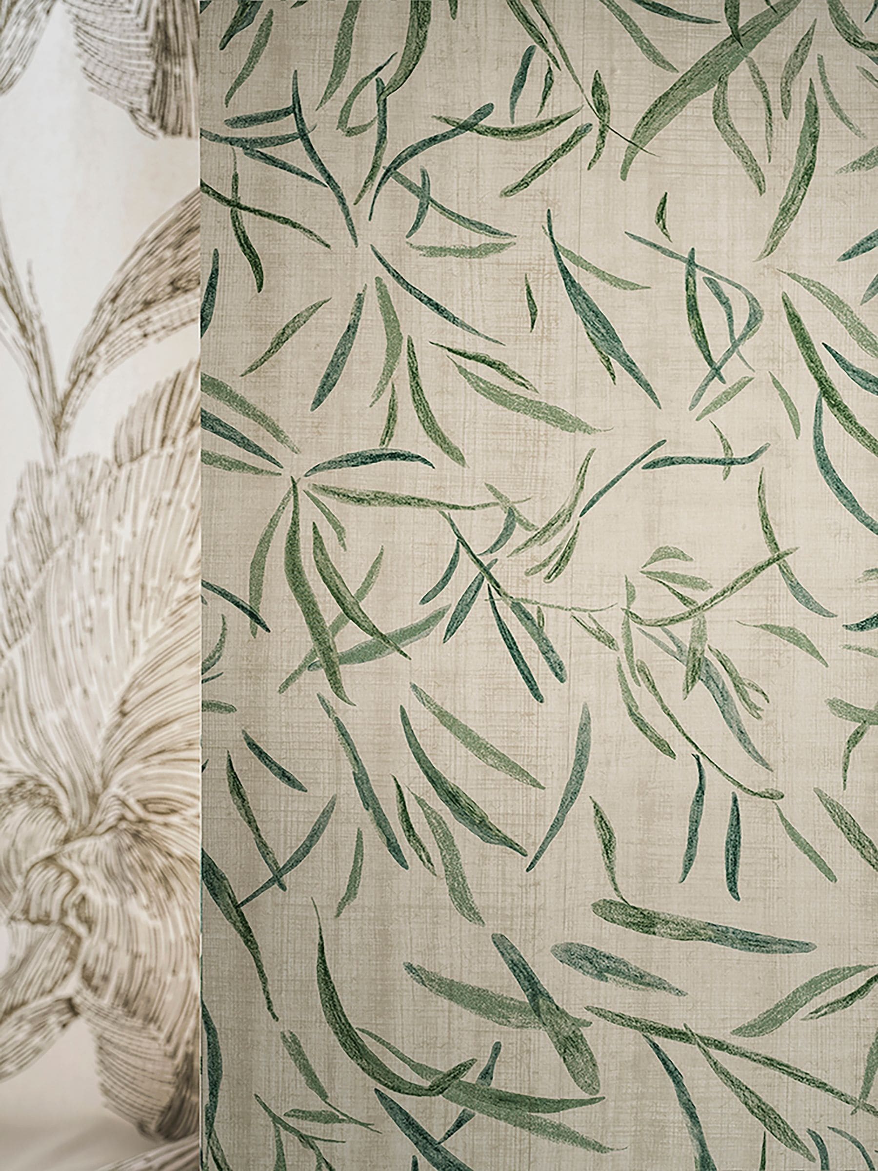 Harlequin Moji Kasuri wallpaper 10m roll, imported from the UK