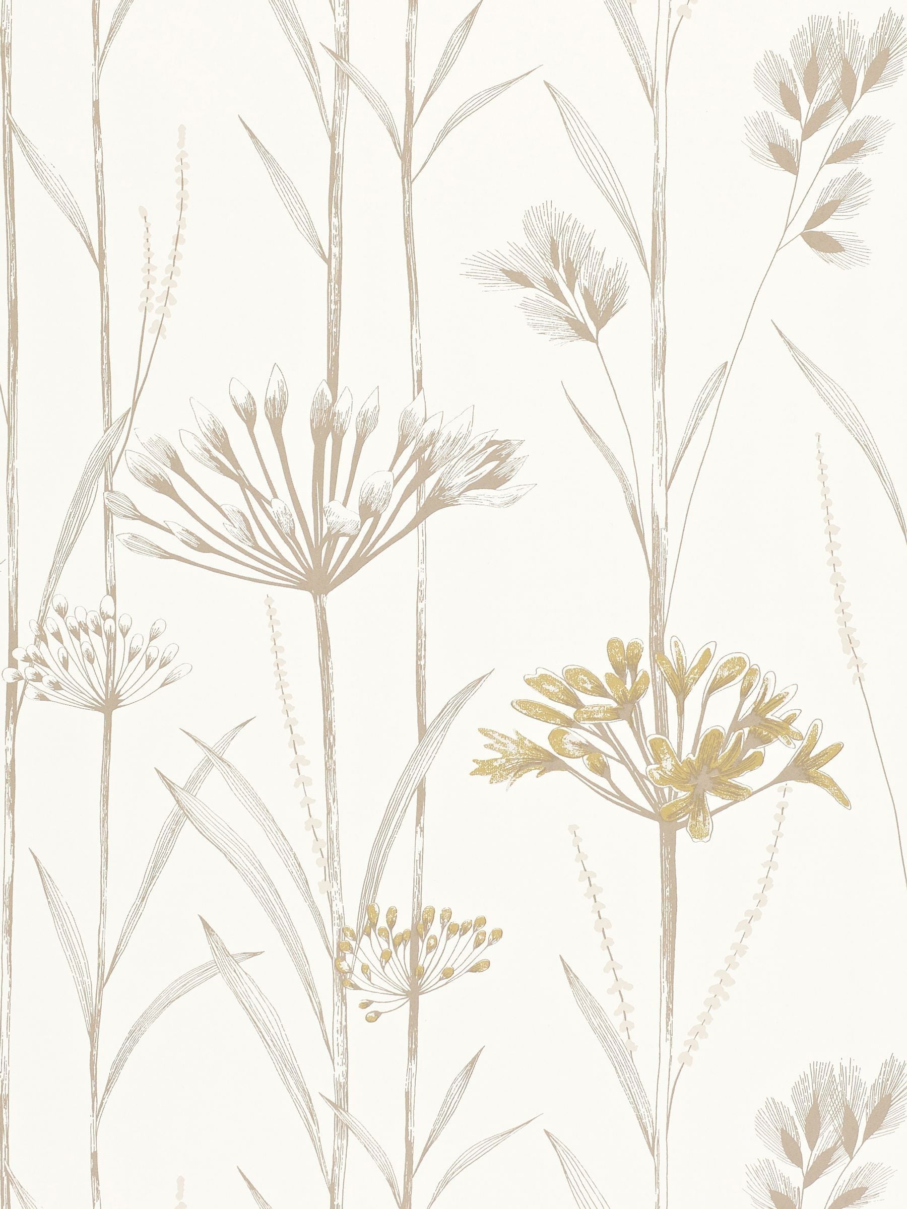 Harlequin White Gardinum Purity Edit wallpaper 10m (British brand)