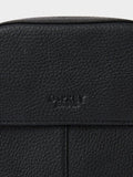 Osprey London Black The Jacob Leather Phone Bag