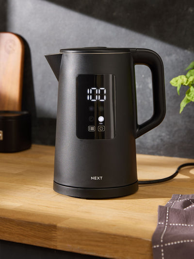 Next Black Digital Kettle 1.5 Litre- Buy online at McGrocer
