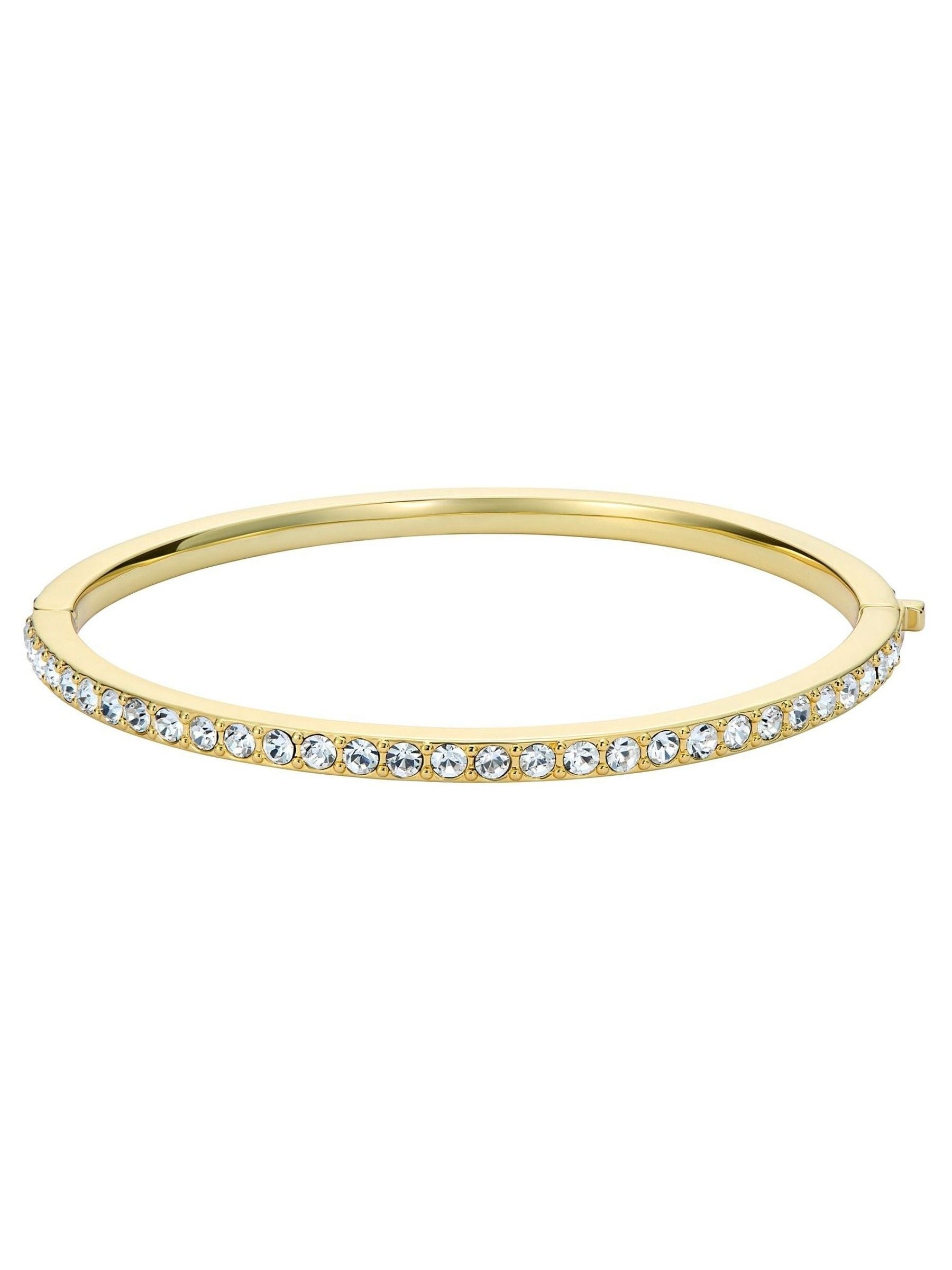 Ted Baker gull krystall bangle armbånd 6cm (Britisk merke)