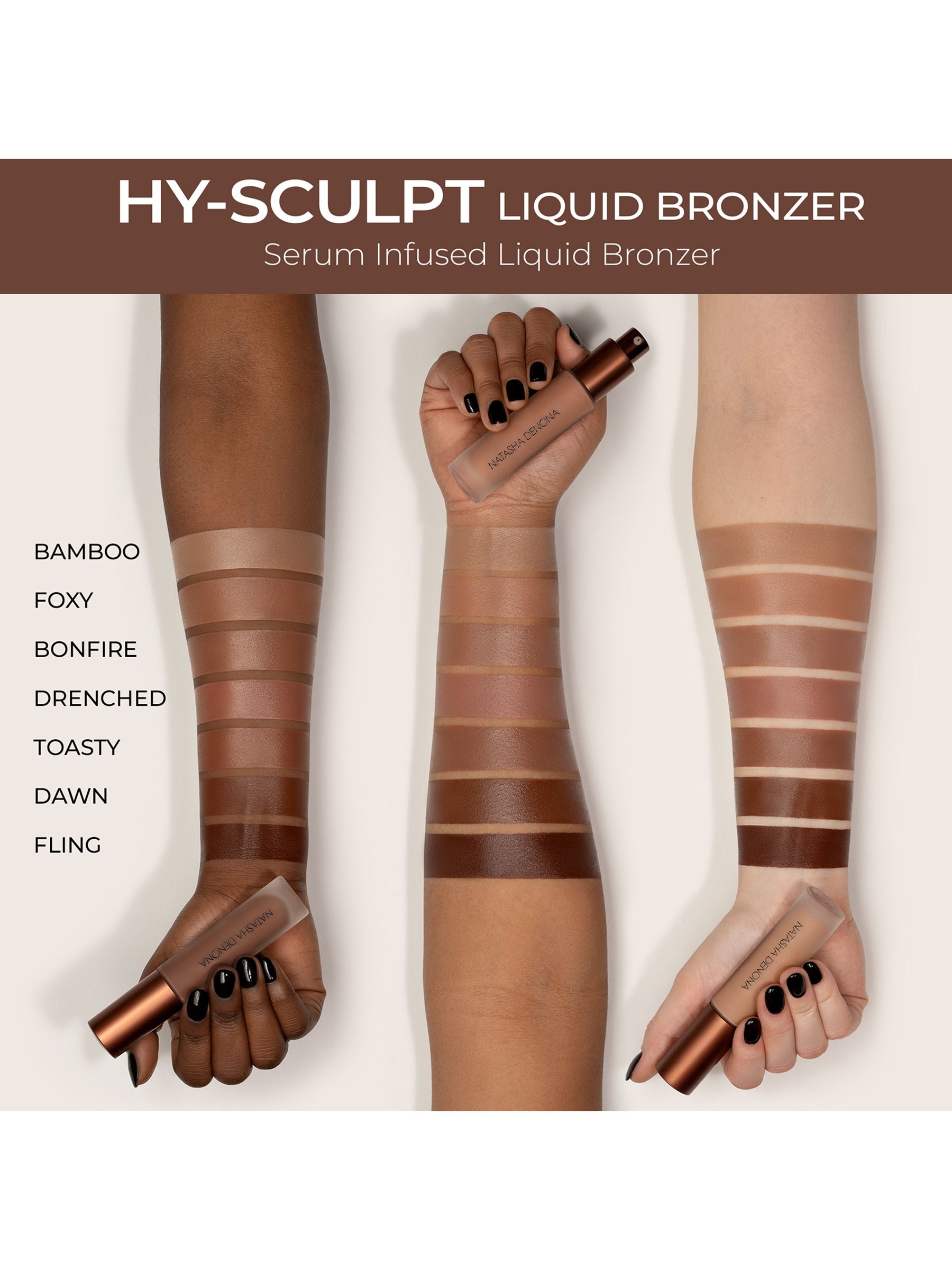 Natasha Denona Hy-Sculpt Liquid Bronzer - British product