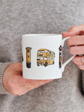 Victoria Eggs Set of 2 Gold and Black City of London Mugs