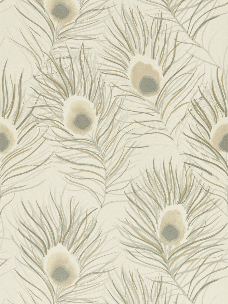 Harlequin Natural Orlena Purity Edit wallpaper sample A4 (British brand)