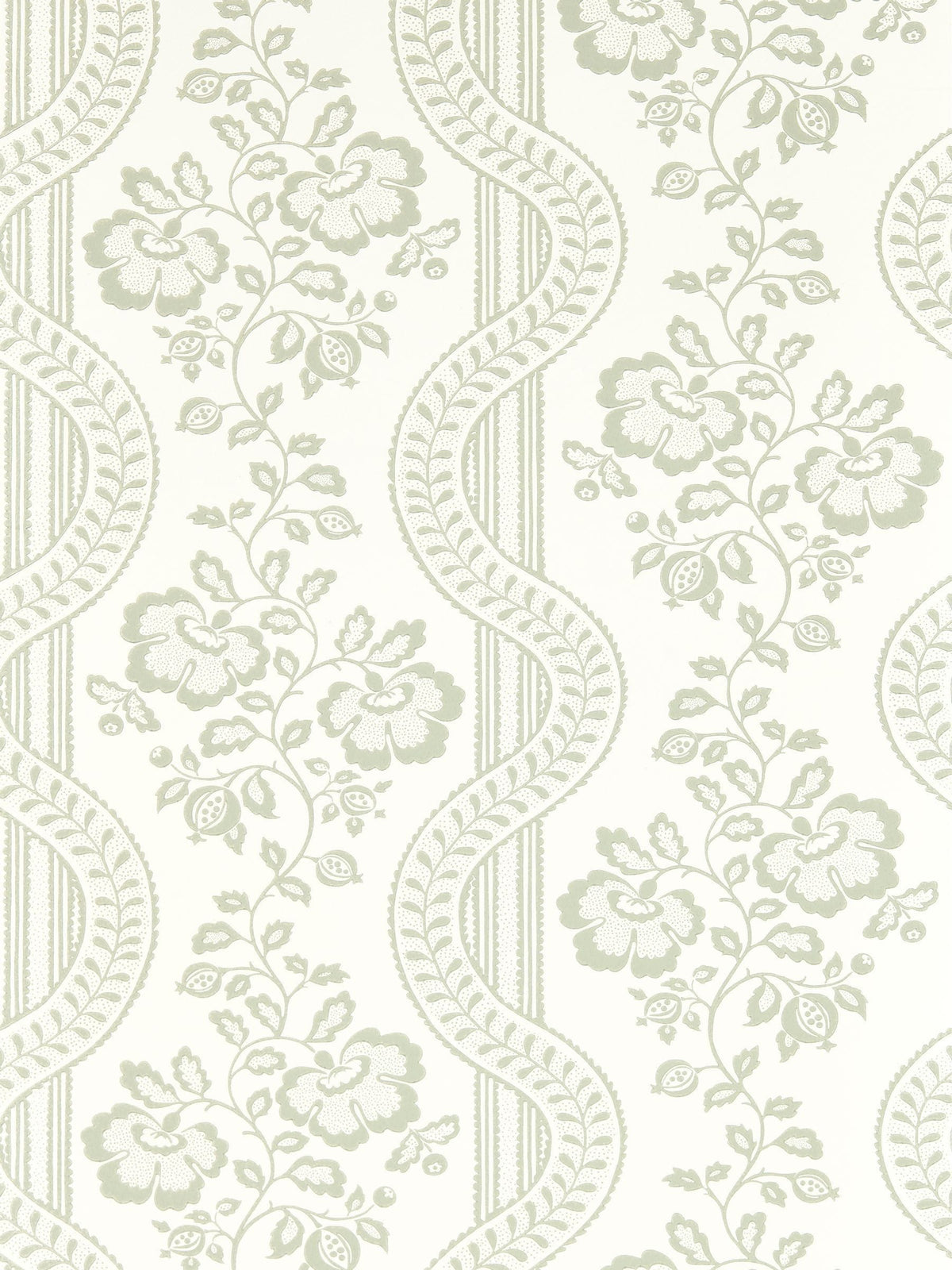 Sanderson Natural Aubrey wallpaper sample A4, UK version