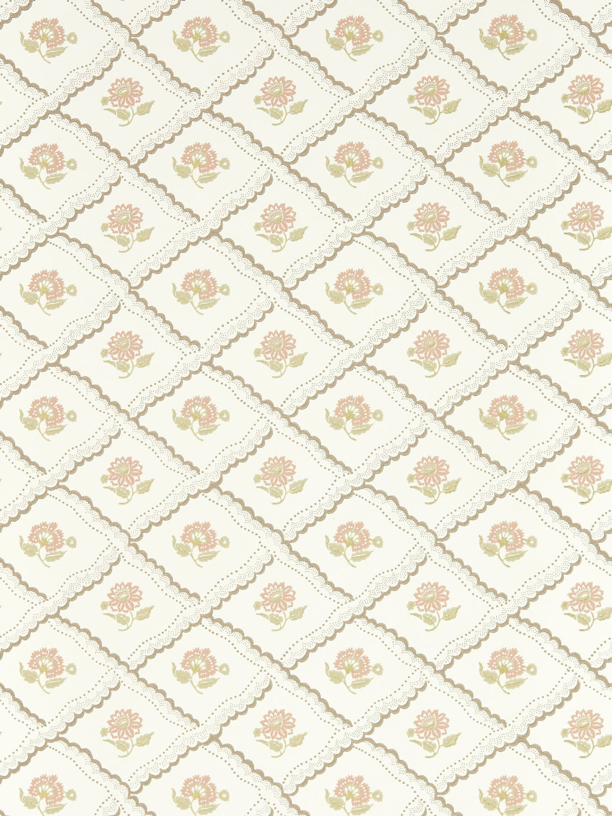 Sanderson wallpaper sample Natural Fairdown A4 (British brand)