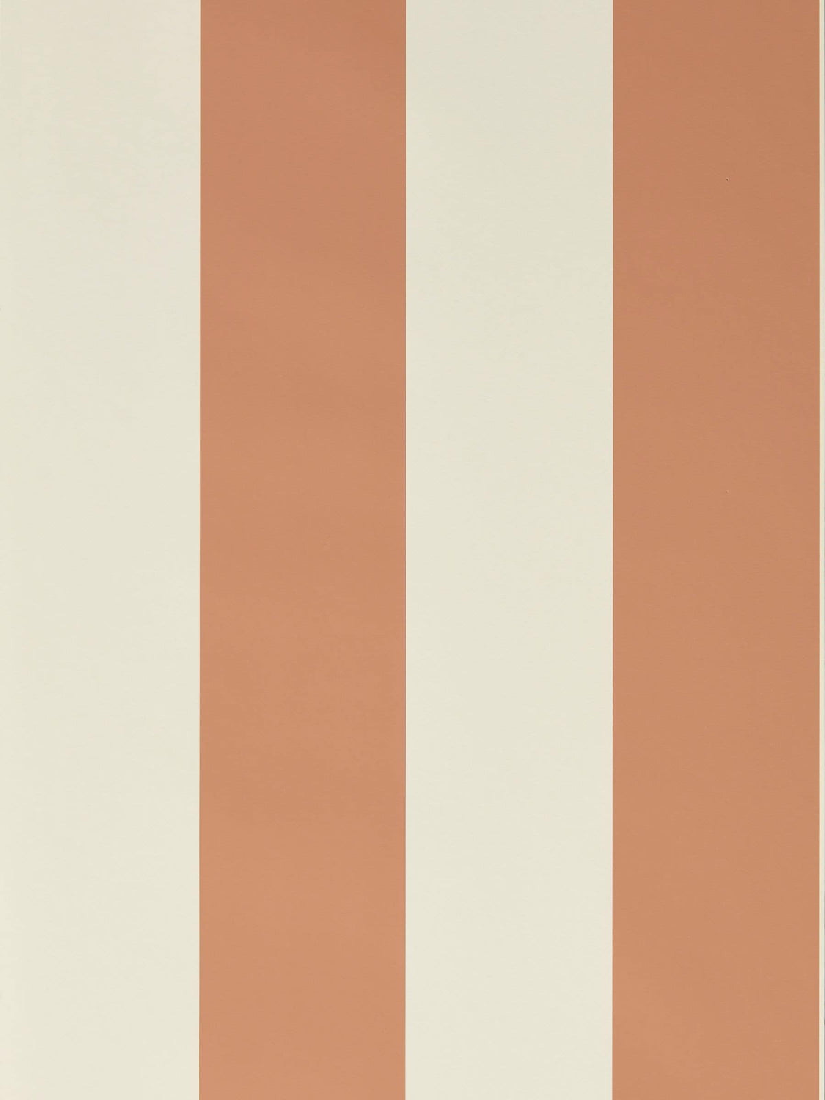 Sanderson Orange Sherwood Stripe A4 wallpaper sample (British brand)