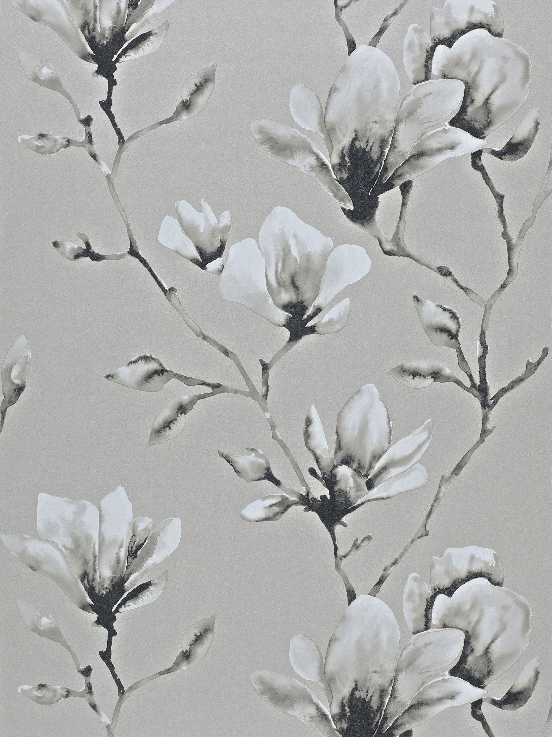 Harlequin wallpaper sample Grey Lotus A4, imported from the UK
