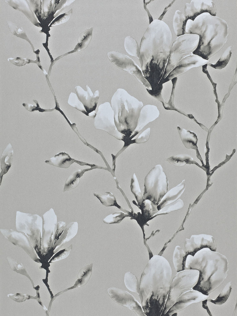 Harlequin wallpaper sample Grey Lotus A4, imported from the UK