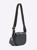 River Island black girls monogram heartlock bag, imported from the UK