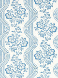 Sanderson Blue Aubrey Country Woodland Wallpaper 10M