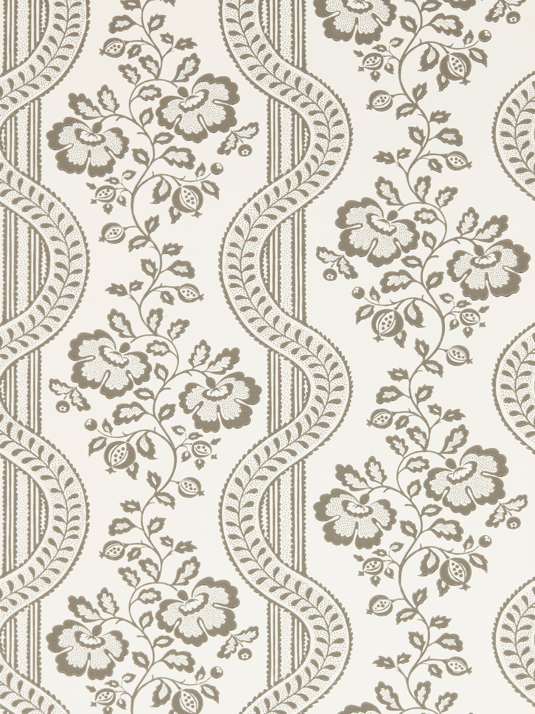 Sanderson Brown Aubrey Country Woodland Wallpaper 10M