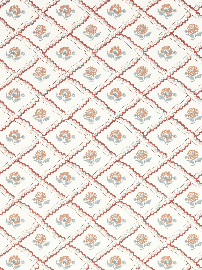 Sanderson Pink Fairdown Country Woodland wallpaper 10m, UK version