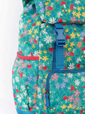Frugi Blue Trail Blazing backpack 12 litre capacity, imported from the UK