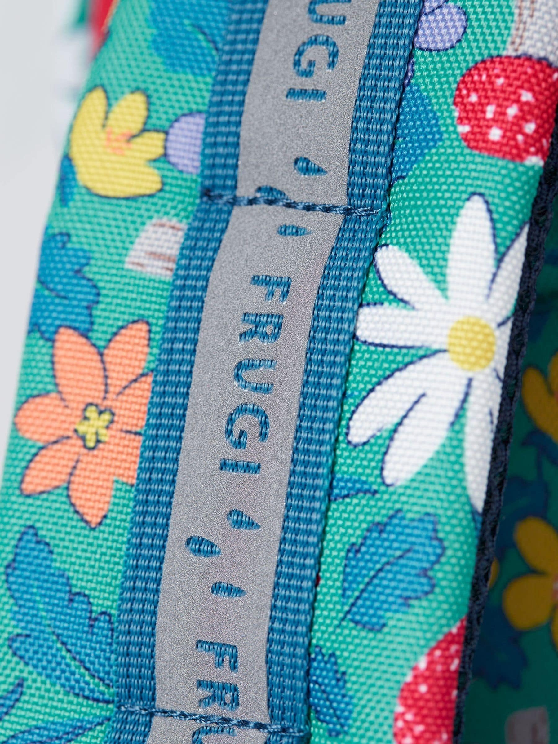 Frugi Blue Trail Blazing backpack 12 litre capacity, imported from the UK