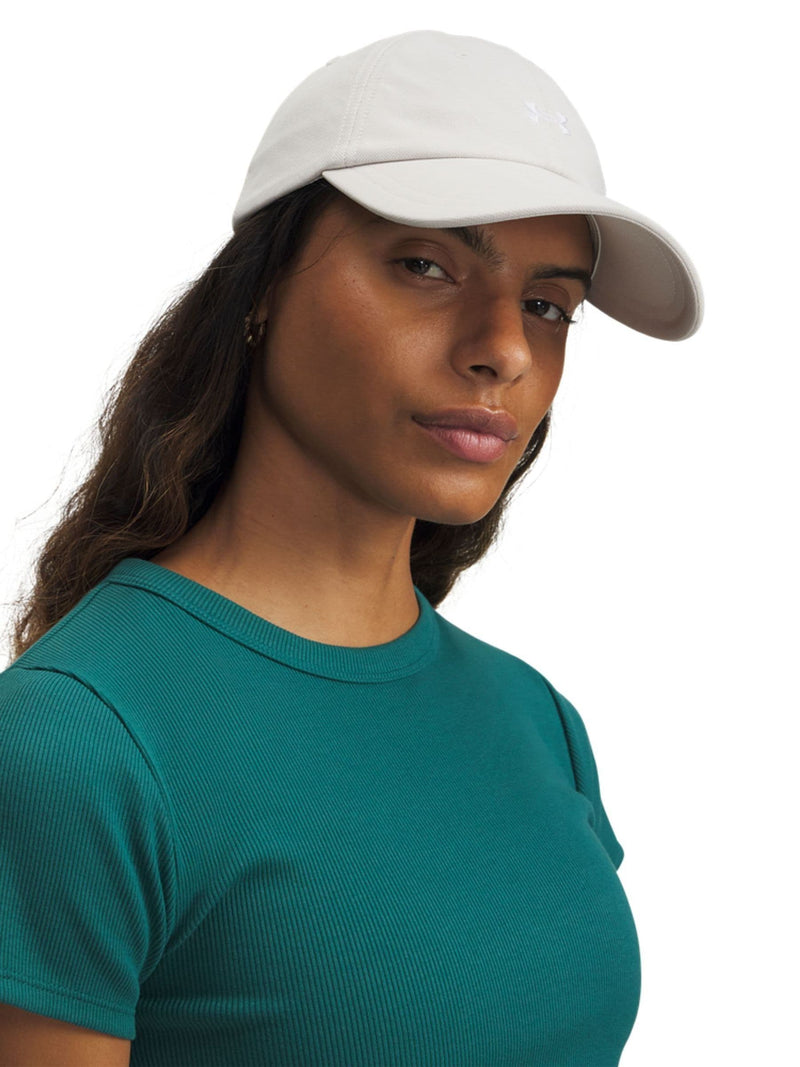 Under Armour white Blitzing low adjustable cap - British product