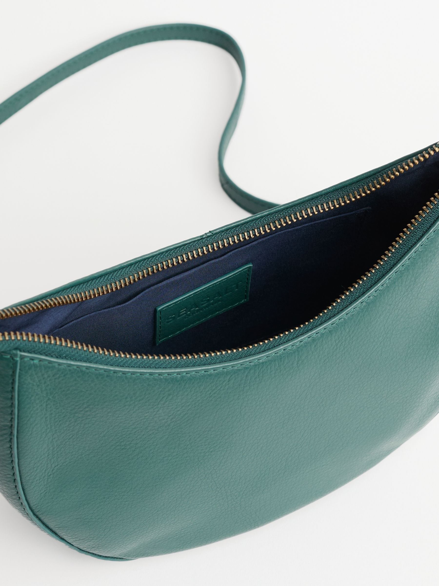 Seasalt Cornwall woven leather cross-body bag (British brand)