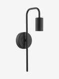 Dar Lighting Dena wall light matt black (British brand)