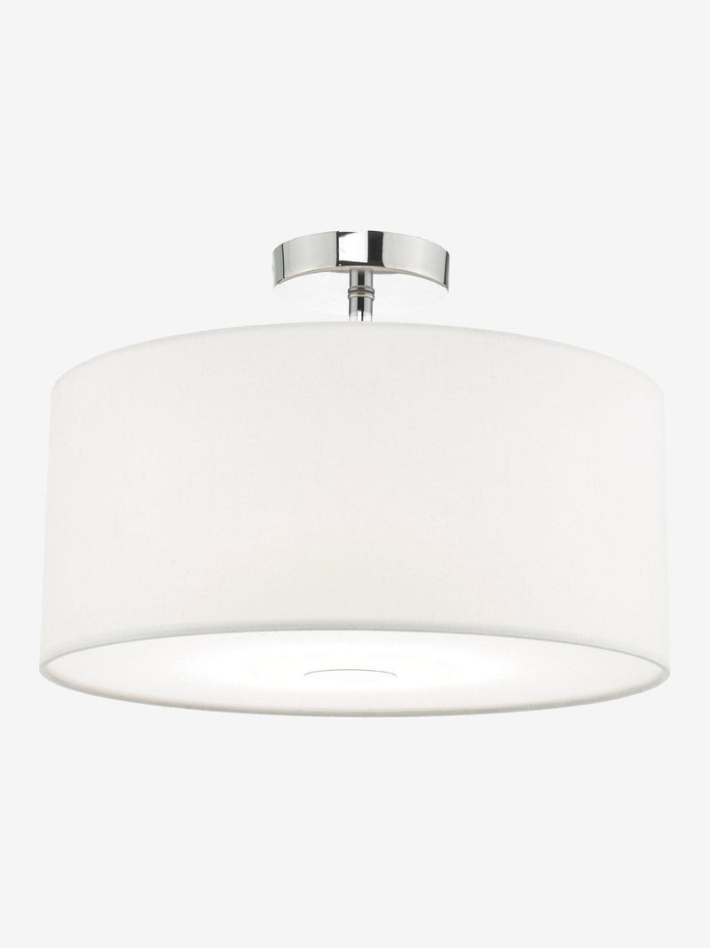 Dar Lighting Ronda easy-fit pendant shade 40cm, UK version