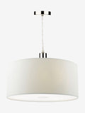 Dar Lighting Ronda easy-fit pendant shade 40cm, UK version