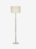 Dar Lighting Dunlop floor lamp cream linen shade - British product