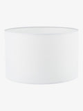 Dar Lighting white pyramid drum ceiling light shade 30cm, UK version