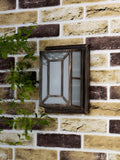 Dar Lighting Trent wall light black gold 29cm - British product
