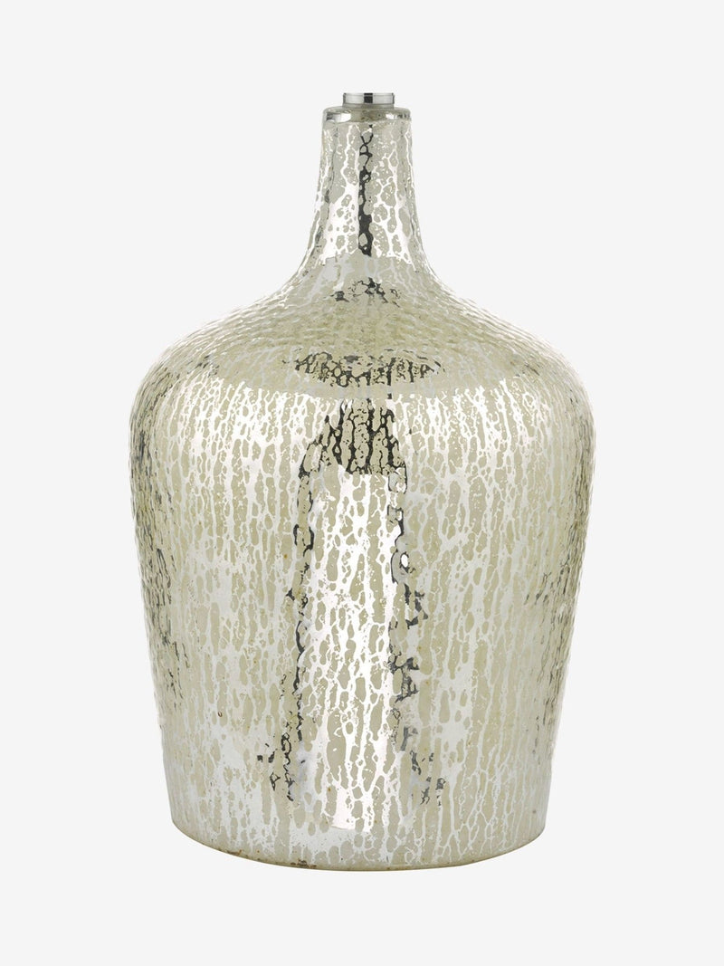 Dar Lighting Lolek silver mercury glass table lamp - British product